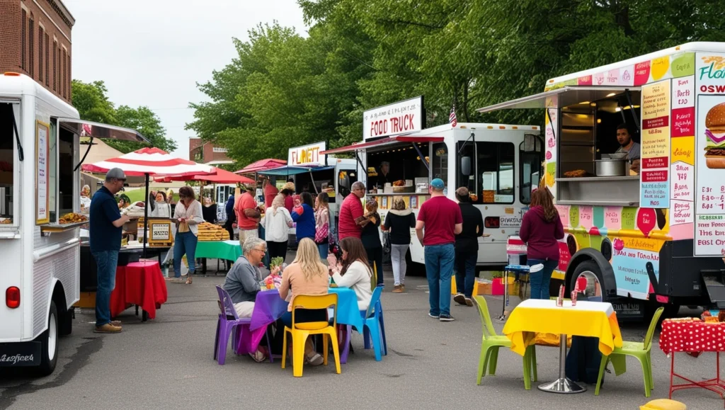 food truck at Flagnet