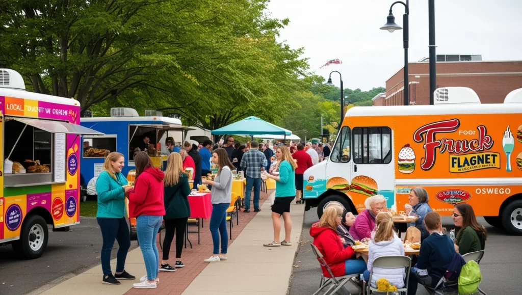food truck at Flagnet