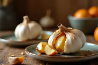 Roasted garlic