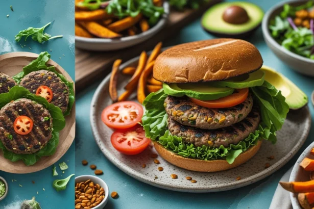 plant-based burgers