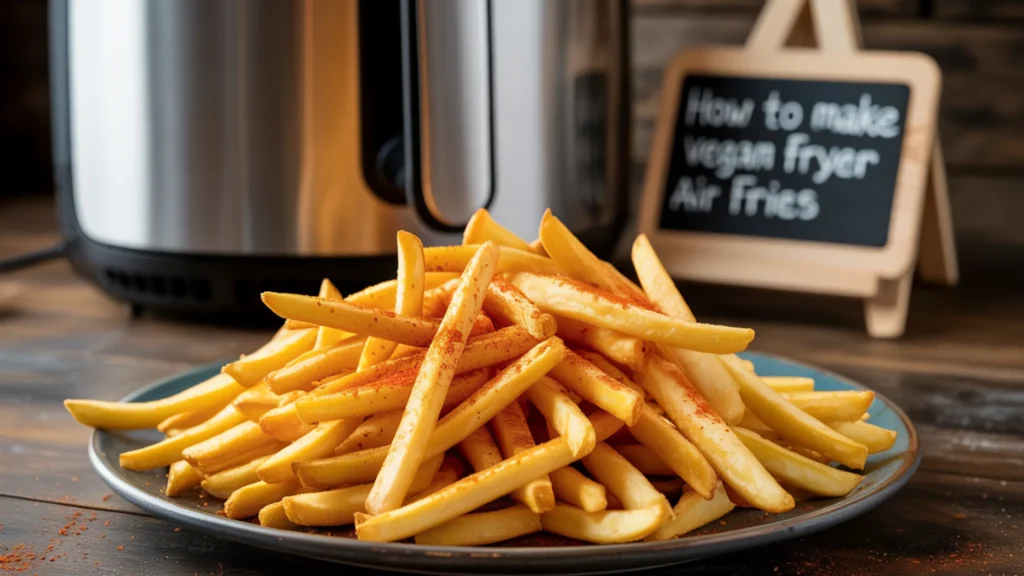 vegan air fryer fries