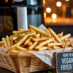 vegan air fryer fries