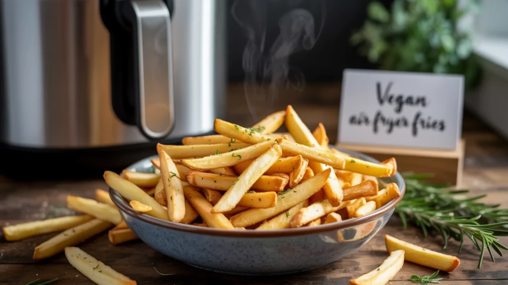 vegan air fryer fries