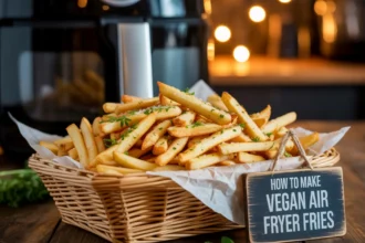 vegan air fryer fries