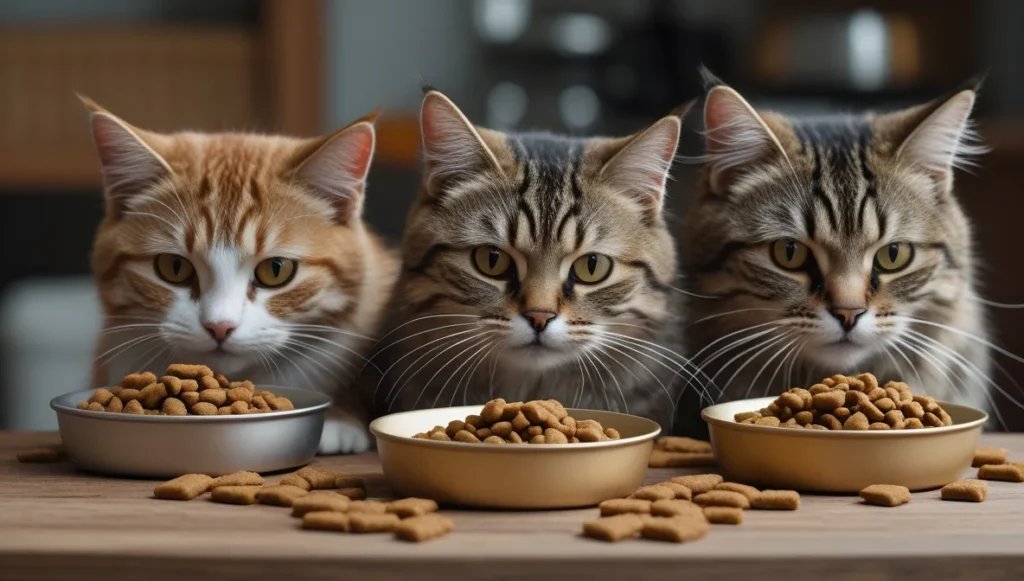 Dry food kucing