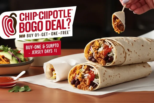 Chipotle BOGO deal
