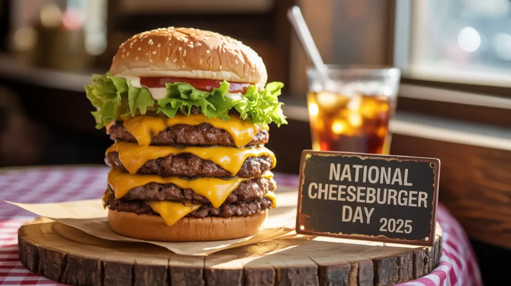 National Cheeseburger Day 2025