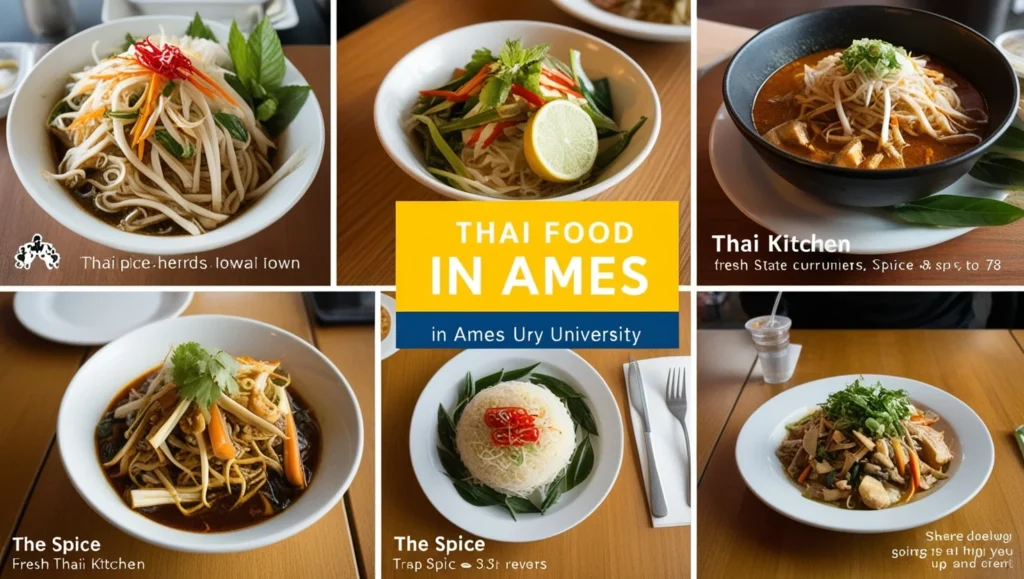 Thai food in Ames