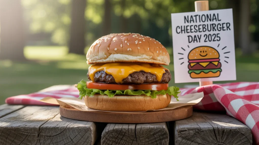 National Cheeseburger Day 2025