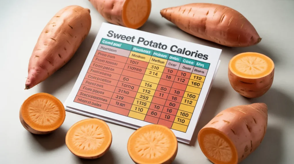 sweet potato calories 