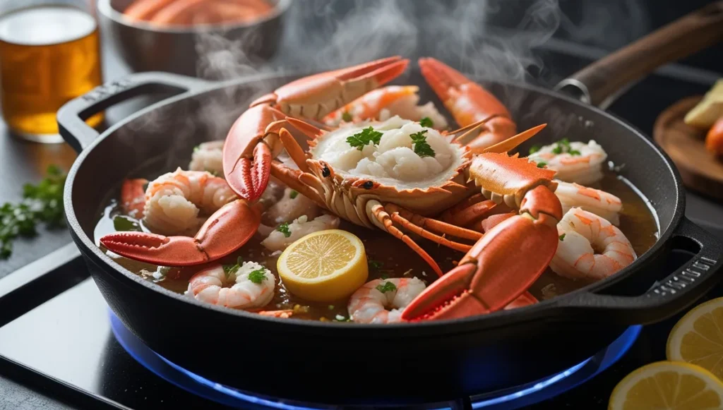 how to reheat seafood boils